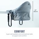 ASTM Perch Hanging High-Chair - Charcoal