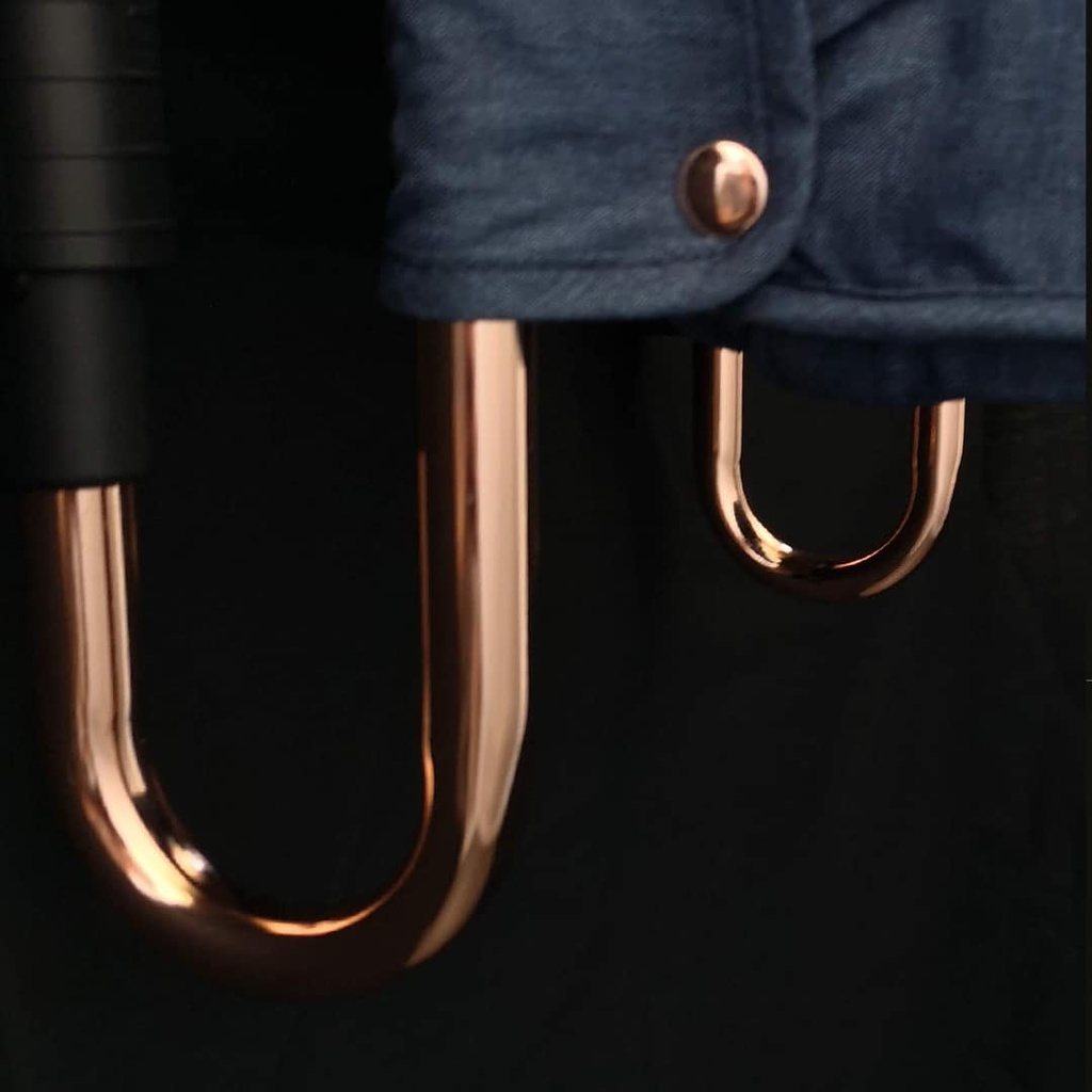 ASTM Perch Hanging High-Chair - Copper Blue (Rose Gold Frame)