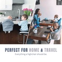 ASTM Perch Hanging High-Chair - Salt & Pepper
