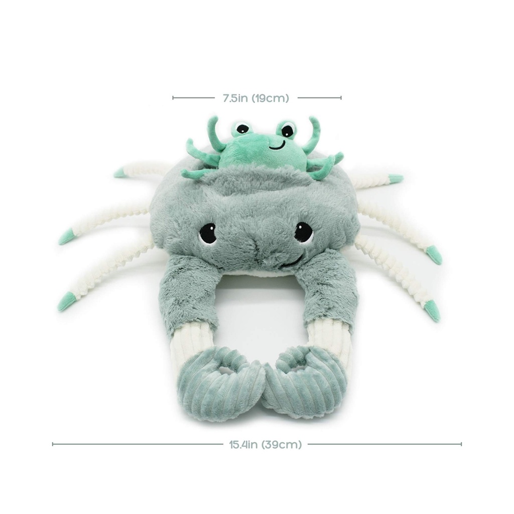Crab Mom and Her Baby (Mint)