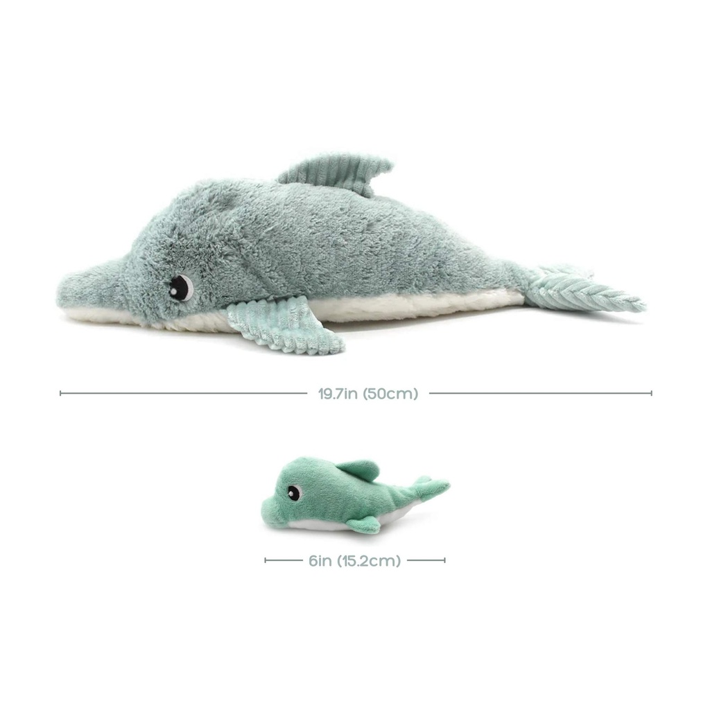 Dolphin Mom and Her Baby (Mint)
