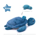Sea Turtle Mom and Her Baby (Medium - Blue)