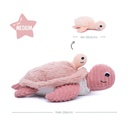 Sea Turtle Mom and Her Baby (Medium - Pink)