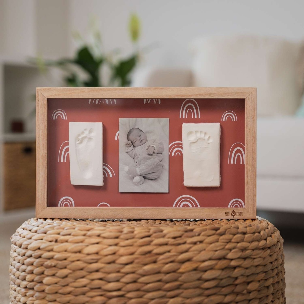 2 Prints Frame - Rainbow Terracotta