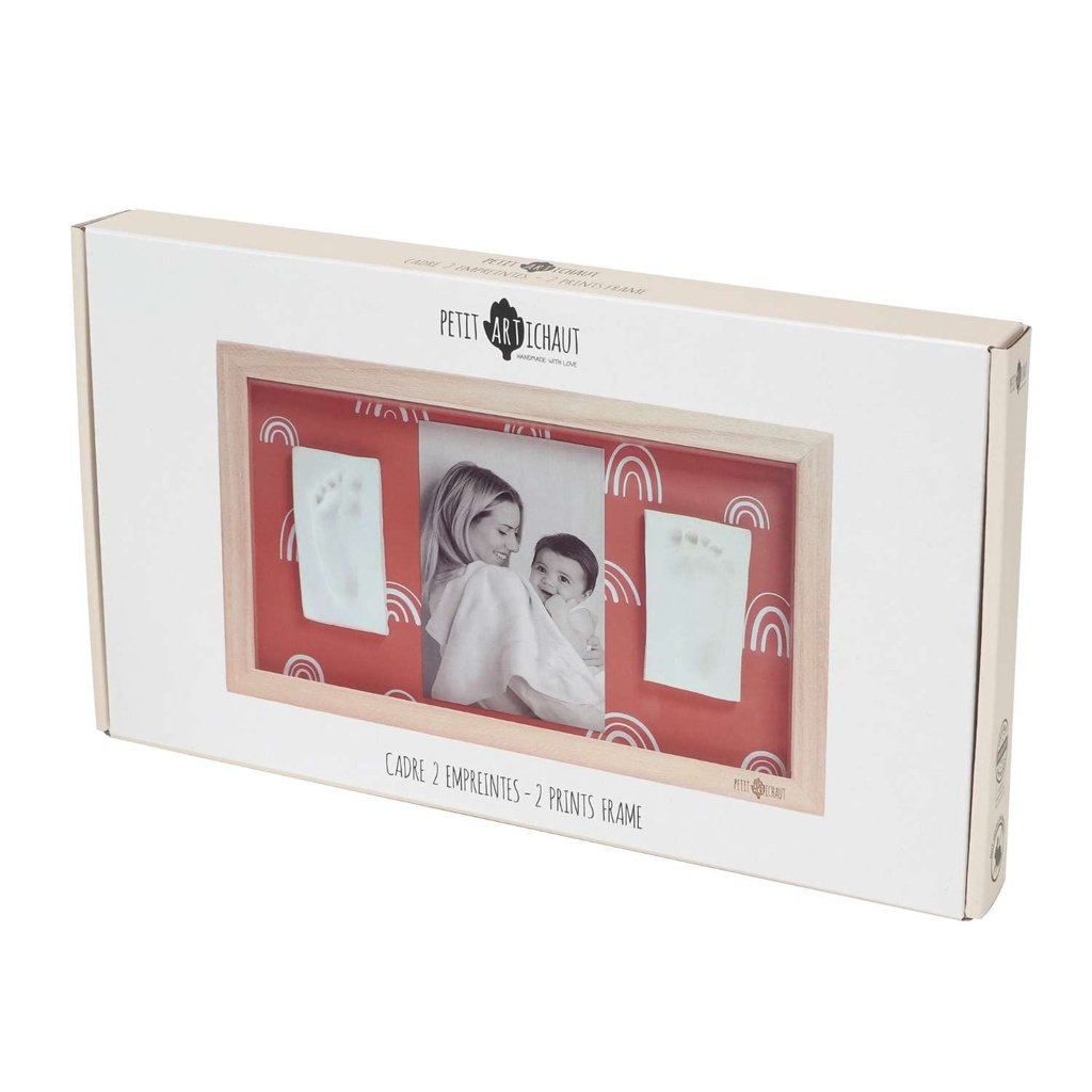2 Prints Frame - Rainbow Terracotta