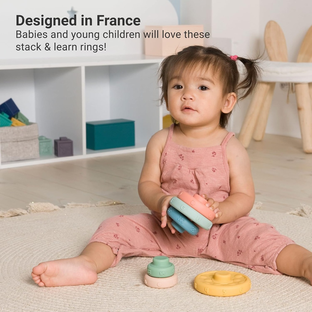 Stack & learn rings