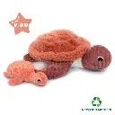 Sea Turtle Mom and Her Baby (Medium - Terracotta)