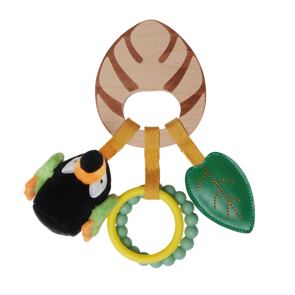 Wooden rattle - Jungle 