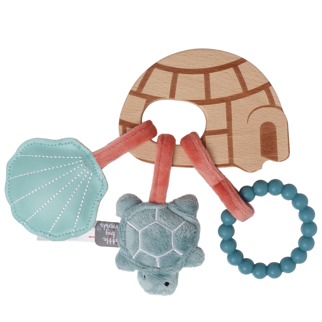 Wooden Rattle - Ocean 