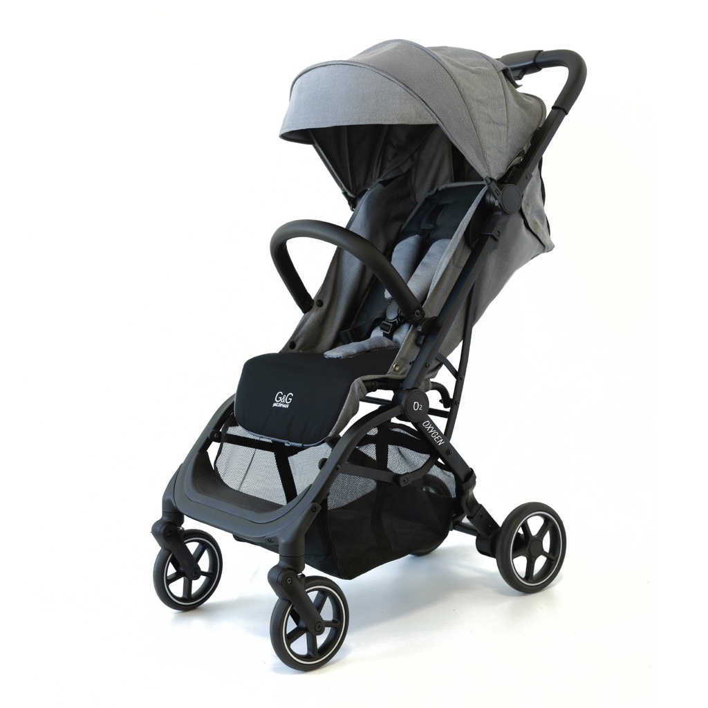 Oxygen v2 Lightweight & Compact Stroller - Platinum