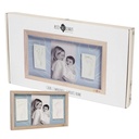 2 Prints Frame - Blue Abstract