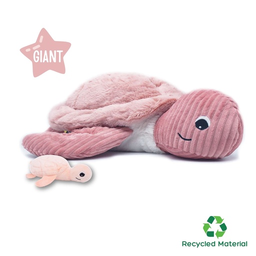 [73601] Sea Turtle Mom and Her Baby (Giant - Pink)