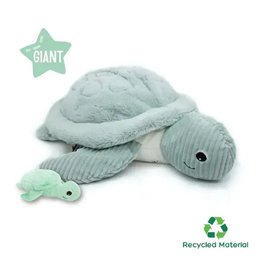 [73600] Sea Turtle Mom and Her Baby (Giant - Mint)