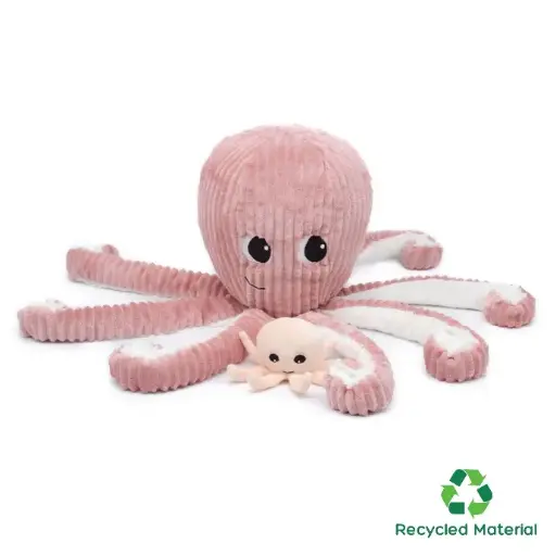 [74101] Octopus Mom and Her Baby (Pink)