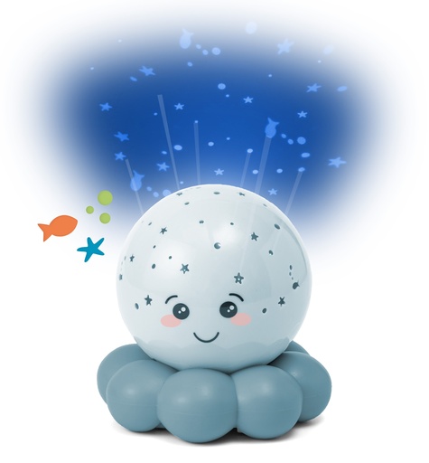 [DU-1100-BL] Twinkles To Go Octo - Pastel Blue