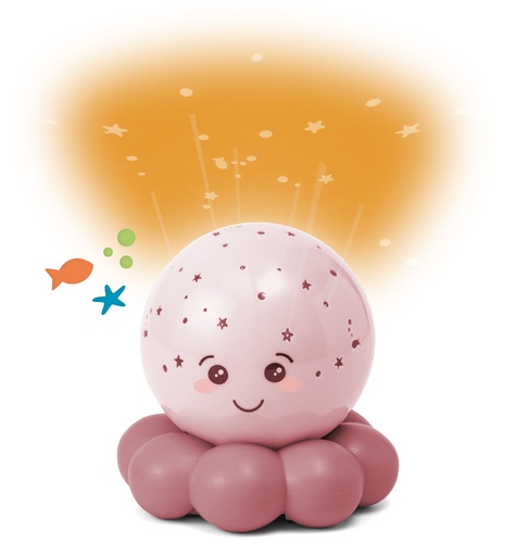 [DU-1100-PK] Twinkles To Go Octo - Pastel Pink