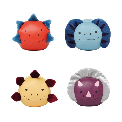 [304829] Roly Poly Balls - Set of 4 - Dino