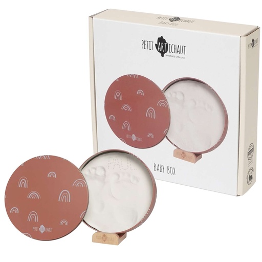 [PA1305] Baby Box Round - Rainbow Terracotta