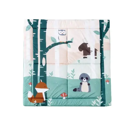 [304508] Patchwork Play Mat - Forest