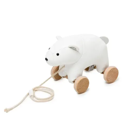 [303556] Pull Along Friends - Nathan the Polar Bear
