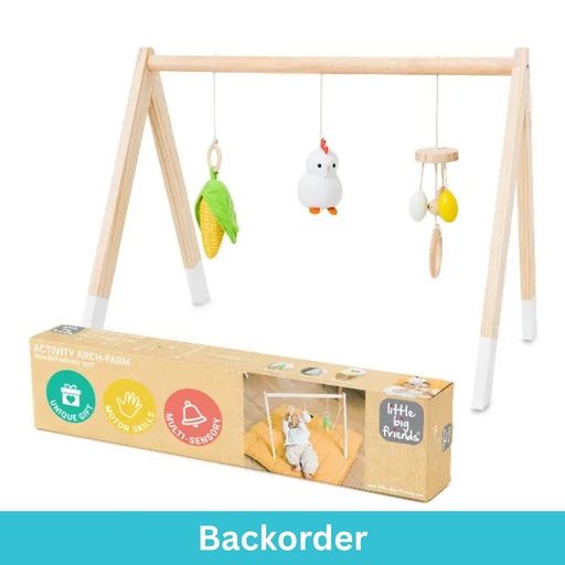 [302849] Wooden Activity Arch - Farm
