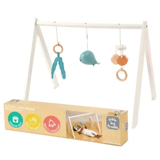 [303952] Wooden Activity Arch - Ocean